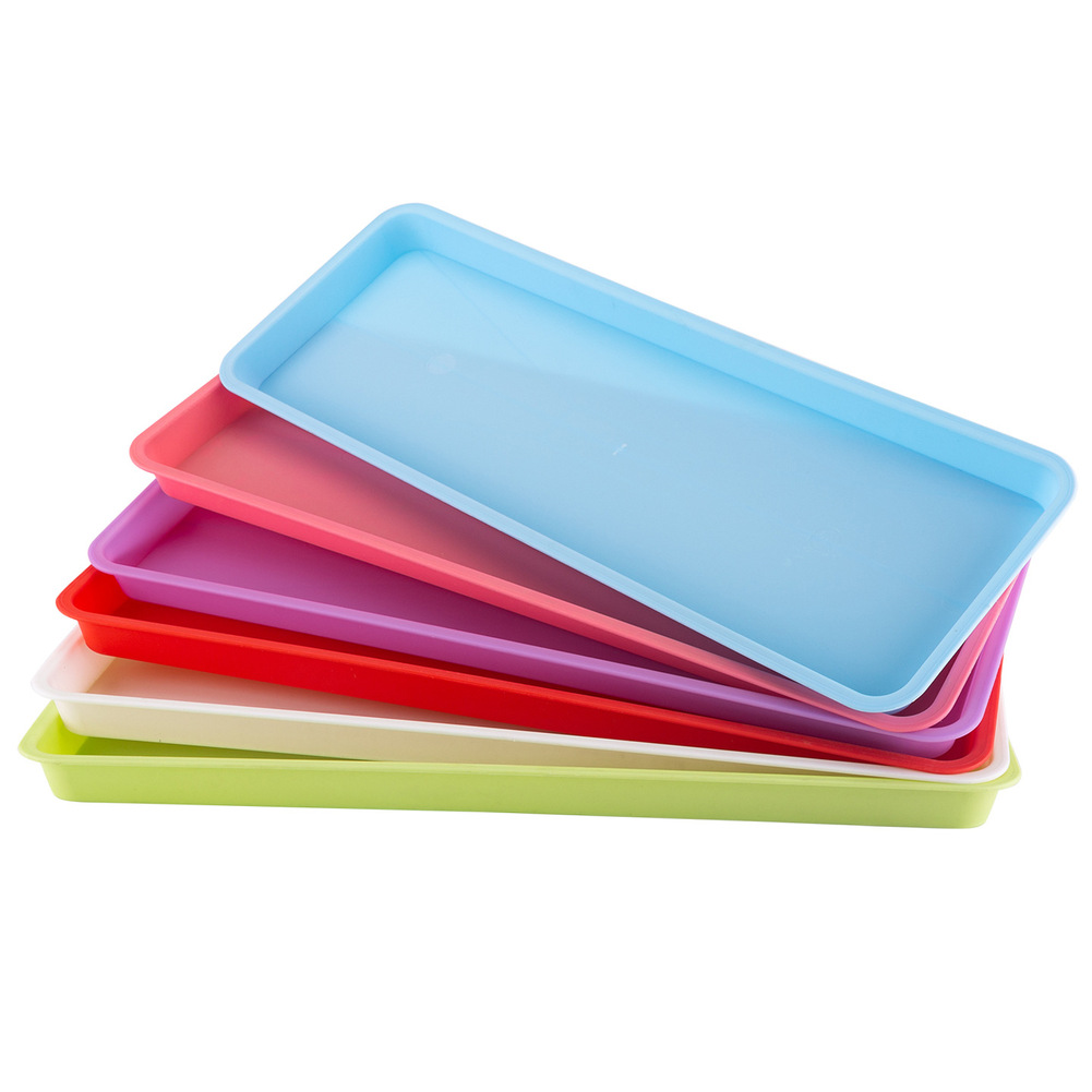 Drip Tray Saucer - Nampan Plastik untuk Tanaman 6 Buah,