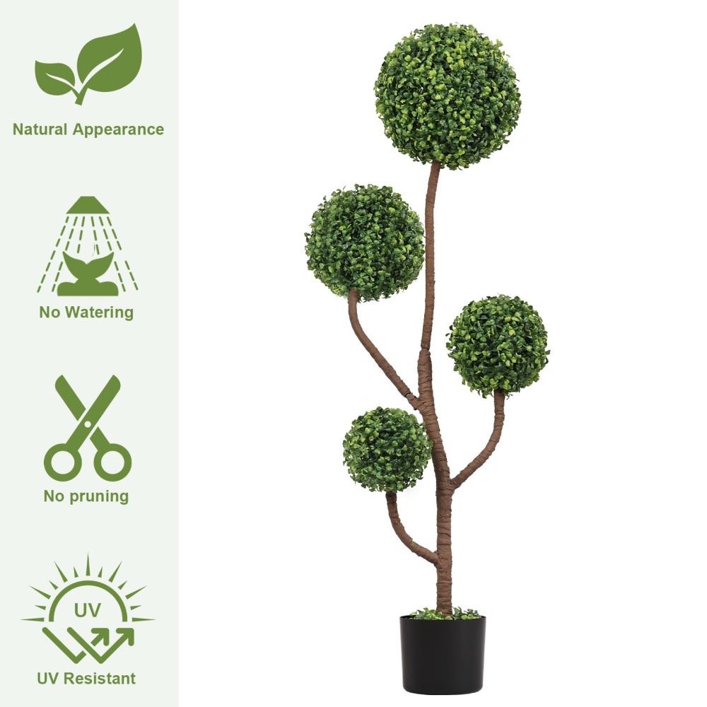 Pohon Topiary Boxwood Buatan T - Bonsai Garden Indoor ulasan dan harga