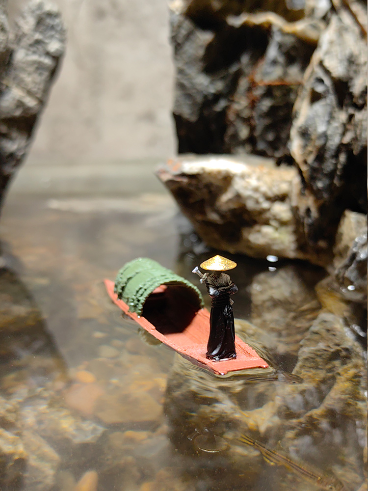 Lanskap mikro akuarium taman M - Bonsai Garden Indoor ulasan dan harga