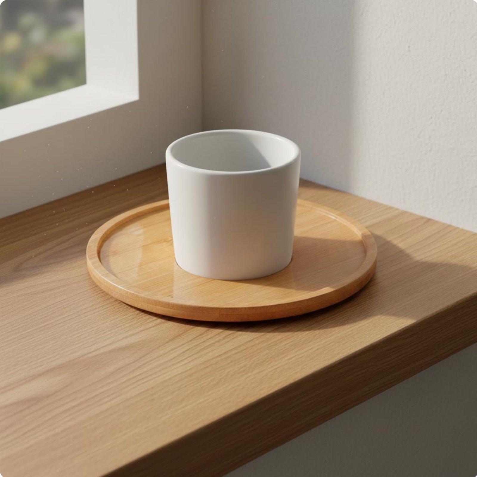 Alas Tanaman Bambu Industrial, - Drip Tray Saucer ulasan dan harga