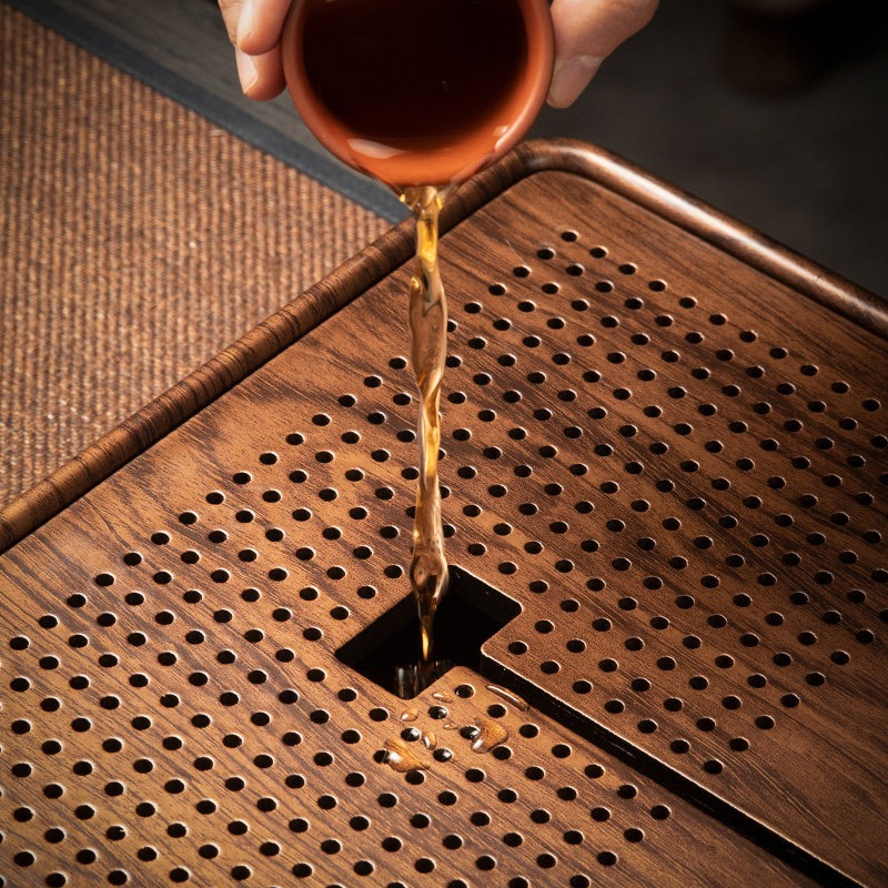 Nampan Teh Bambu Persegi Panja - Drip Tray Saucer ulasan dan harga