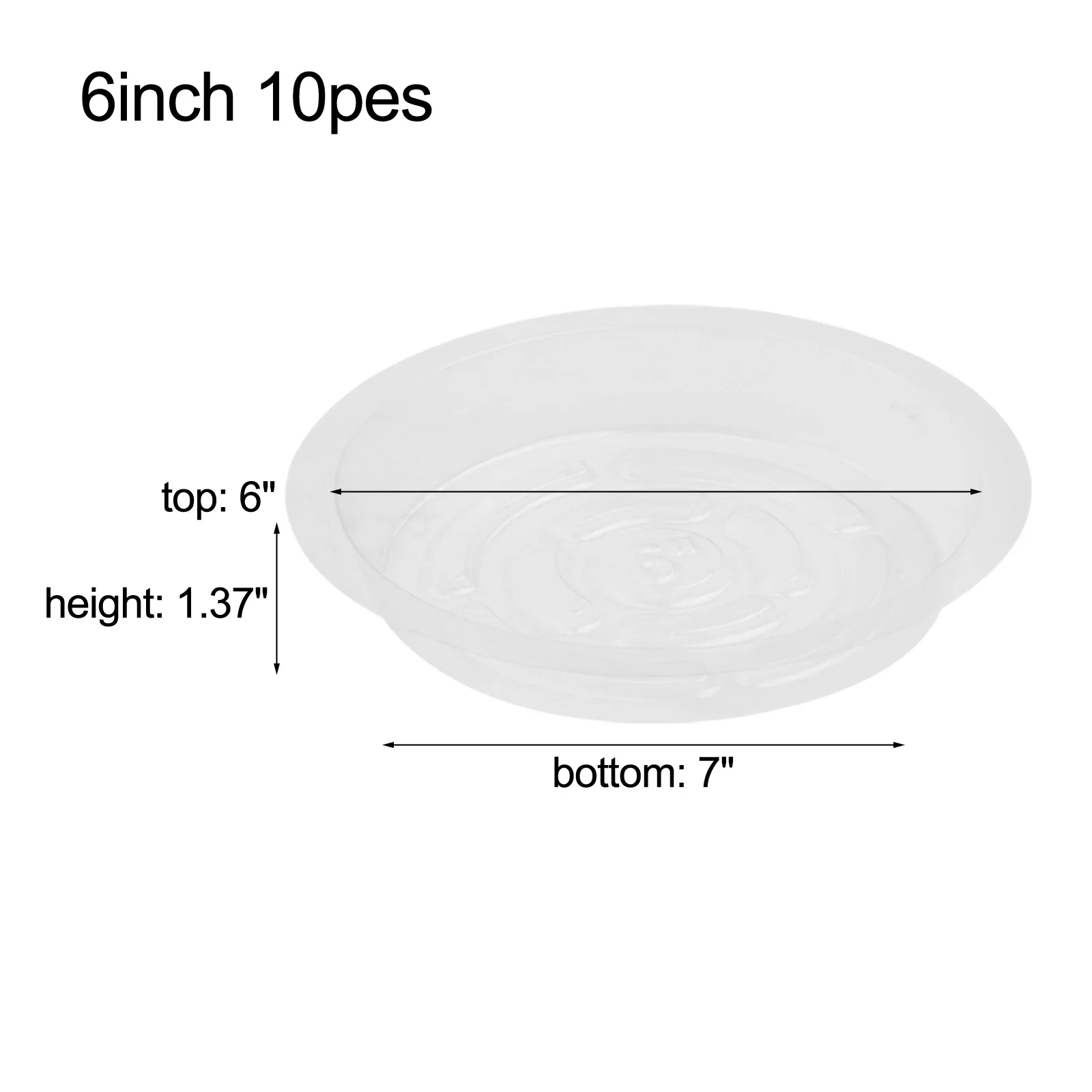 10pcs Garden Plant Saucer Drip - Drip Tray Saucer ulasan dan harga