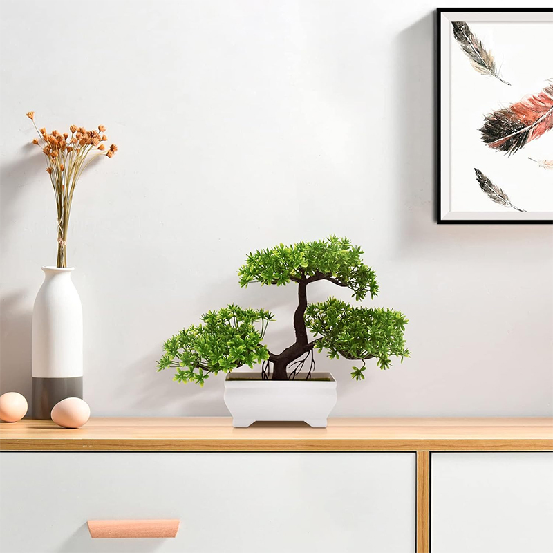 Tanaman Palsu Bionik Plastik B - Bonsai Garden Indoor ulasan dan harga