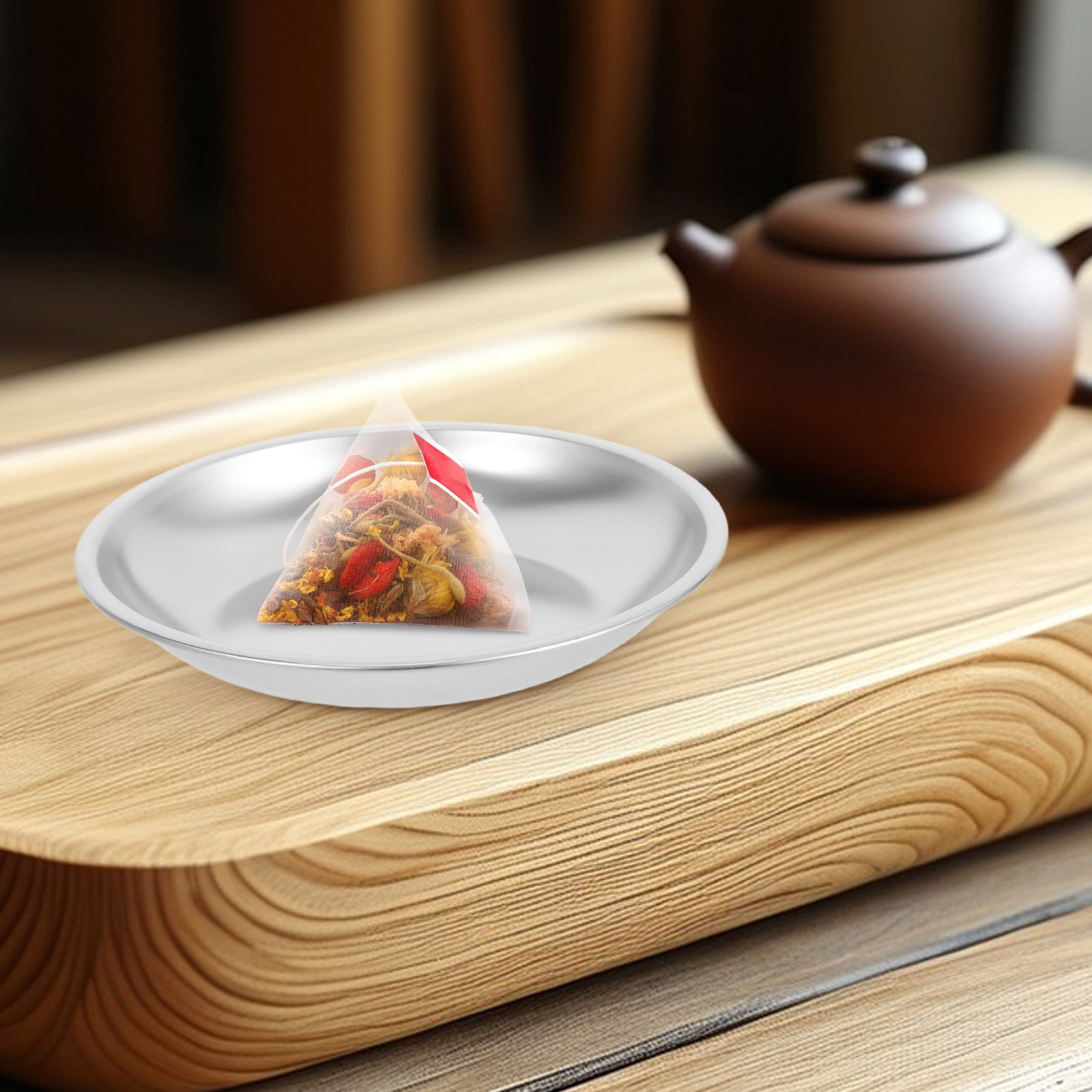 Wadah Penyimpan Kantong Teh St - Drip Tray Saucer ulasan dan harga
