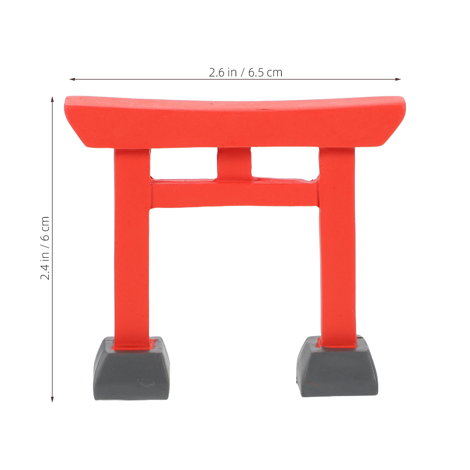 2Pcs Miniatur Resin Gerbang To - Bonsai Garden Entrance ulasan dan harga